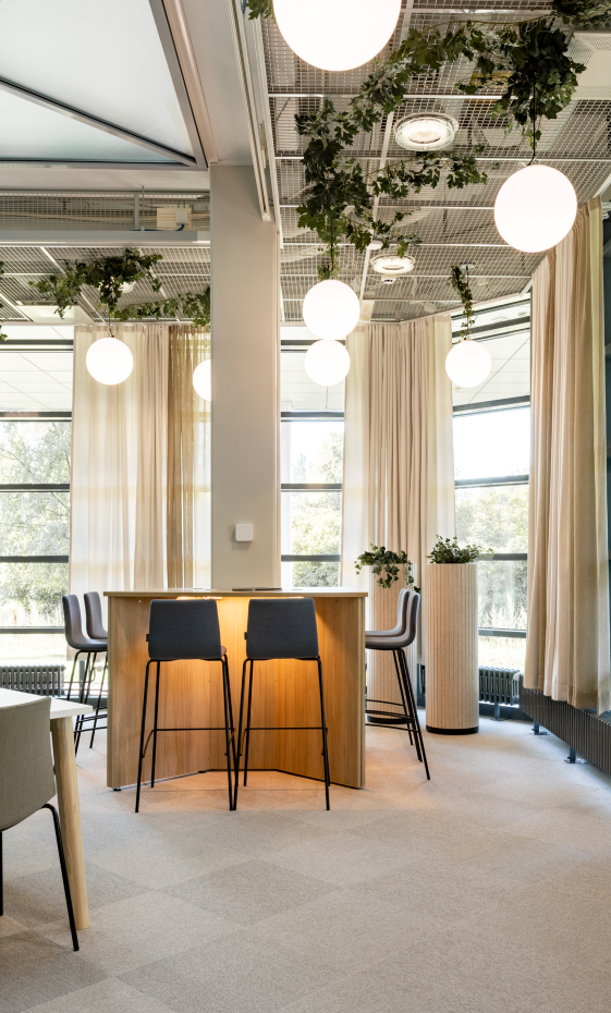 Tauktotilan sisustussuunnittelu. SIsu Interior.